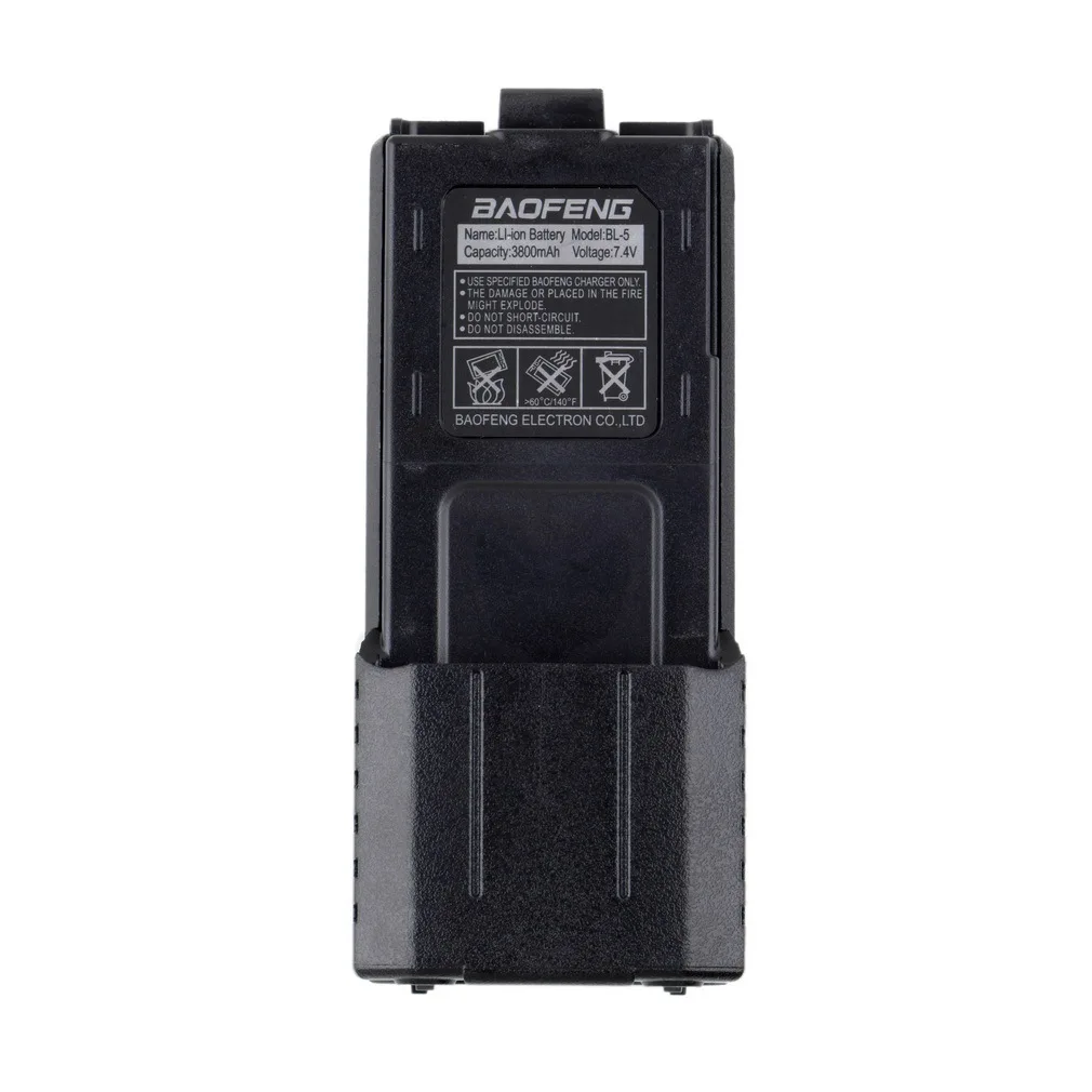 Для Baofeng Pofung BL-5L 3800mAh 7,4 V Расширенная литий-ионная батарея для UV-5R перезаряжаемых батарей радио