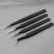 Профессиональный 4x Антистатический пинцет ESD12-15 модель делая ручной инструмент горячий