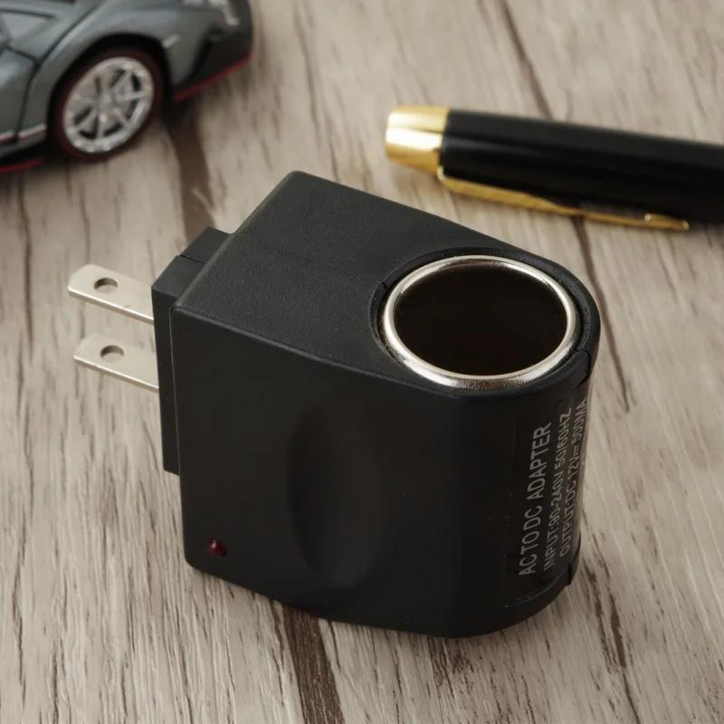 

Newest Portable Household Car Charger Cigarette Lighter Socket Universal AC To DC Adapter Power Converter Cigarette Lighter