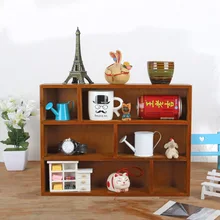 1PC Vintage retro wooden box grocery wall storage box old solid wood storage cabinet display box 39.5CM*29.5CM*7.5cm