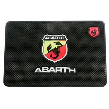 

Car Anti-Slip Mat Cushion Non-slip Pad Dashboard Decoration For Glasses Cell Phone Fiat Viaggio Abarth Punto 124 125 500