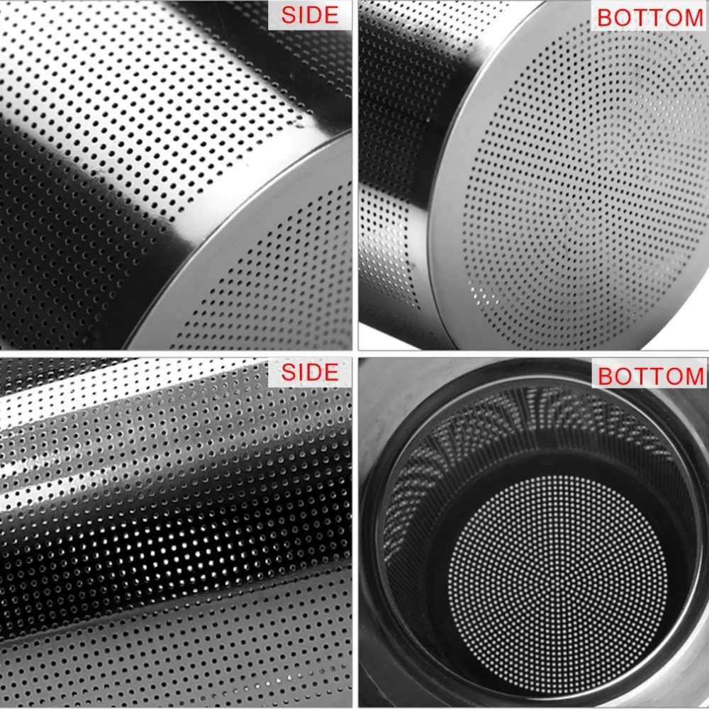 Practical Tea Strainer Filter Stainless Steel Tea Infuser Strainer Filter Drinkware Tea Drinking Accessories Kitchen Use