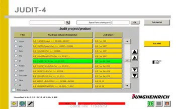 

Newest 2018 year Jungheinrich Forklift Judit 4.34 diagnostic program with license