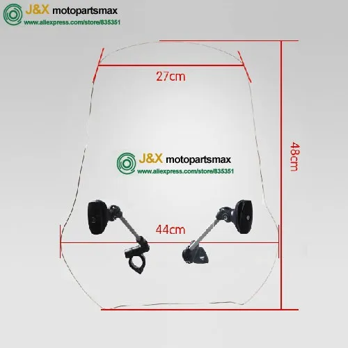 Лобовое стекло CB1300 XJR1200 YBR250 CB400 GN250 модифицированное лобовое мотоцикла