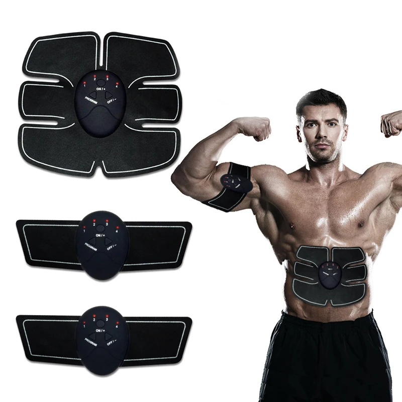 

EMS Treatment Fitness Electric Pulse Massager Wireless Muscle Smart Machine Tens Muscle Exerciser Intensive Training Device
