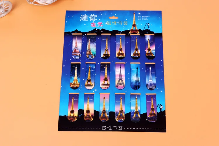 Effiel Tower магнитная закладка Парижская башня магнитные закладки для книг зажимы