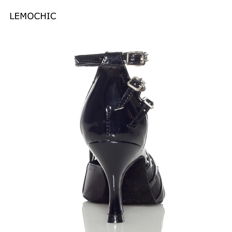 LEMOCHIC/хорошее качество Бальные танцы латинское танго джаз Самба высокий каблук