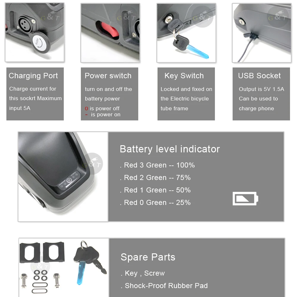 Sale Electric Bike Battery 36V 48V 52V 10Ah 12Ah 17A Build in Samsung SANYO LG 18650 Cells Bicycle Motor Kit 3 Sale Electric Bike Battery 36V 48V 52V 10Ah 12Ah 17A Build in Samsung SANYO LG 18650 Cells Bicycle Motor Kit 3