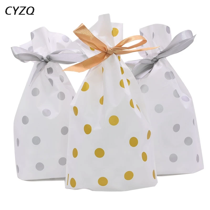 Wedding Favors Cute Bow Tie Stripe Cookie Candy Gift Bags for Candy Biscuits Snack Baking Package Event Party Supplies