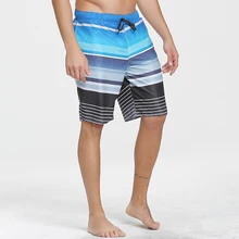 C185 Новая высококачественная летняя для активного отдыха и развлечений с пятизвездочным принтом свободные быстрое Пляжные штаны для серфинга Шорты плавательный Штаны для мужчин