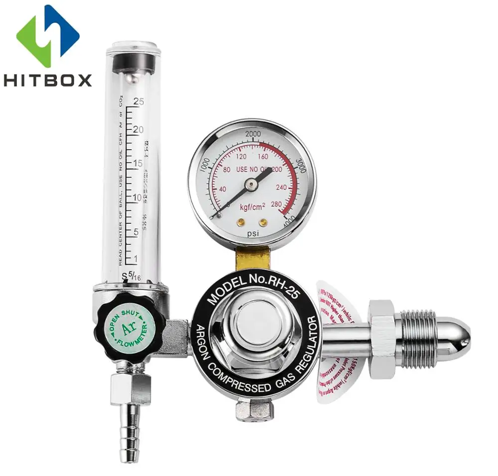 Buy HITBOX Argon Gauge Regulator For MIG TIG Welding