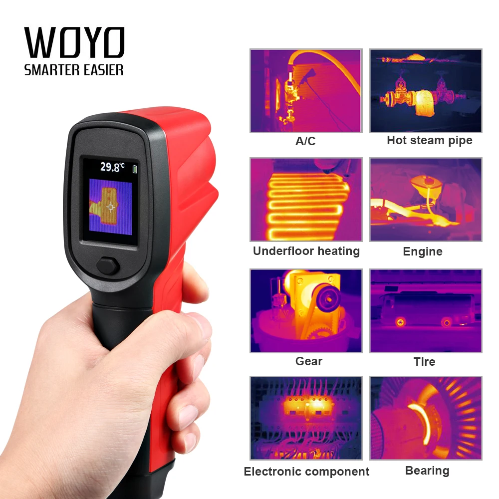 

Handheld Thermal Imaging Camera TIC007 Portable Infrared Imaging Device