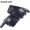 Hot Guantes Tactil Glove Women Touched Screen Gloves Men Leather gloves Autumn Winter Full Finger Unisex luvas WarBLade ► Photo 3/6