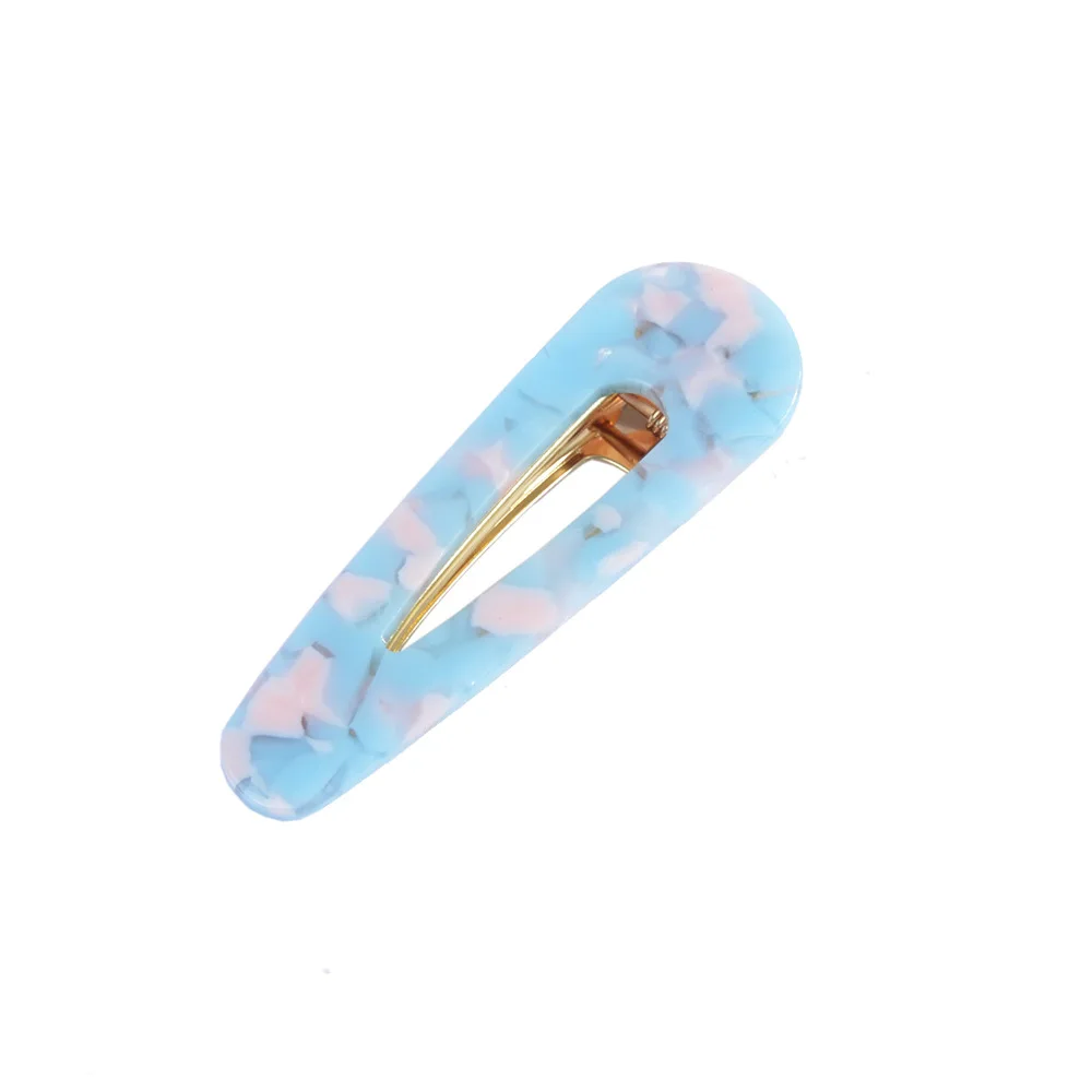 Acetate Hairpins Fashion hair jewelry for women french barrettes Girl Vintage Acrylic Leopard Hair pins Duckbill Hairgrips (11)