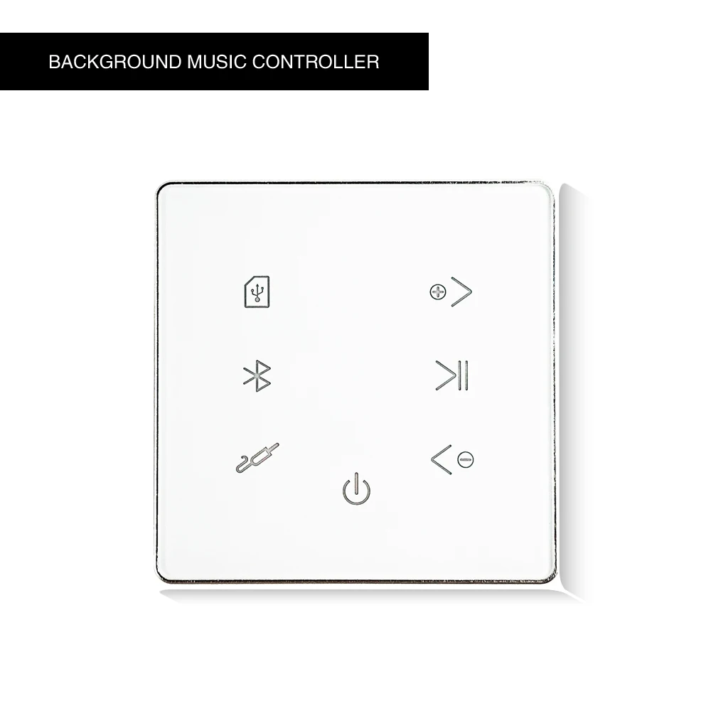 M86H bluetooth домашний усилитель настенный с поддержкой USB/SD карты панель умный дом