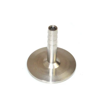 

16mm OD Metal Hose Quick Connector Sanitary Barb Pipe Fitting Tri Clamp Type 50.5mm Ferrule Stainless Steel SS 304 SSH16-50.5