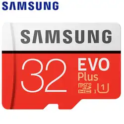 SAMSUNG EVO PLUS карты памяти 256 ГБ Высокое Скорость 100 МБ/с. Micro SD класса 10 U3 TF флэш-карты UHS-I 128G 64 GB 32 GB Micro SD Card