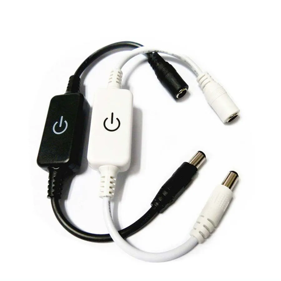 Светодиодный регулятор яркости iTouch DC12V 24V 4A сенсорный переключатель с женской и