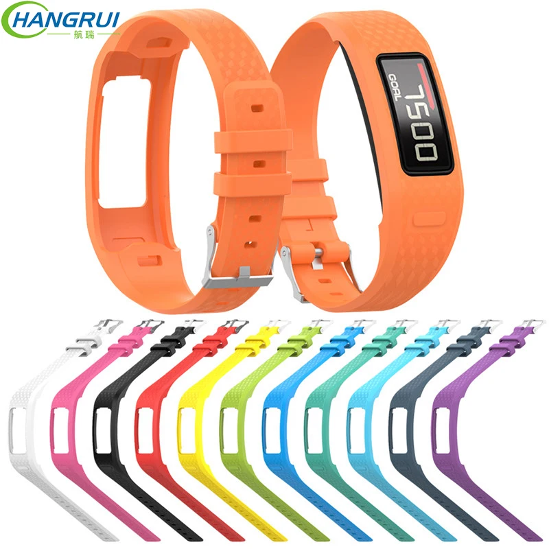 

Colorful Replacement Silicone Strap For Garmin Vivofit 2 Ultra Soft Wrist Watch Band For Garmin Vivofit 1/VIVOFIT2 Bracelet