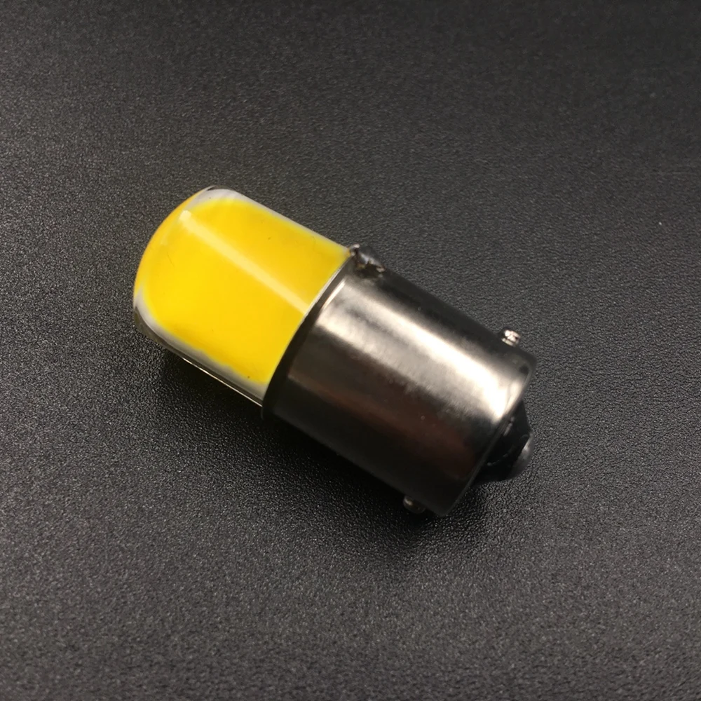 

1X 1157 BAY15D P21/5W 1156 P21W BA15S Yellow BAU15S PY21W 1156PY COB Car LED Turn Signal Bulb Parking Backup Tail Light Lamp