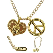 Джоджо кулон "Приключение" ювелирные изделия кулон Косплэй костюм Косплэй подарок коллекции фанатов реквизит подарок Прямая поставка
