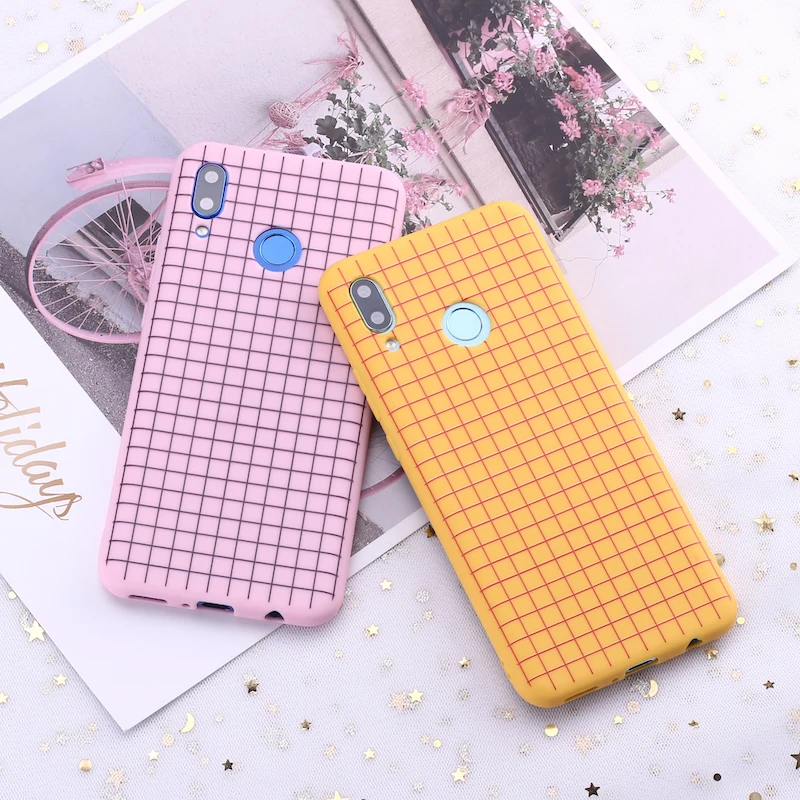 Силиконовый чехол для телефона Xiaomi Mi Redmi Note 5 6 7 8 9 10 lite Pro Plus в горошек полоску с