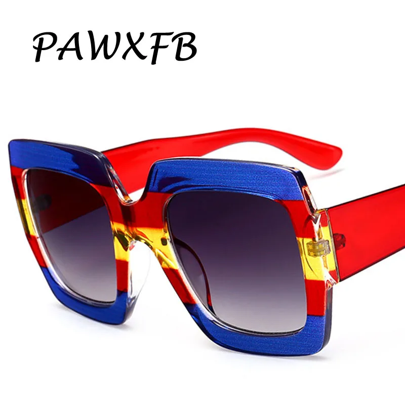 PAWXFB Роскошные итальянские брендовые дизайнерские негабаритные Квадратные