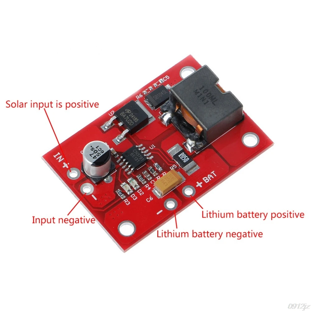 1 ячейка литиевая батарея Зарядка 3,7 V 4,2 V CN3791 регулятор MPPT солнечной панели солнечные контроллеры 101415