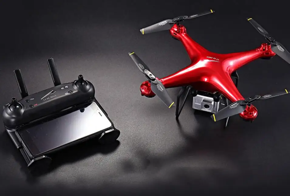 Обновление Новый Дрон с камерой 720 P HD 0 3 Вт белый парение Helikopter VS SYMA X52 RC полный hd