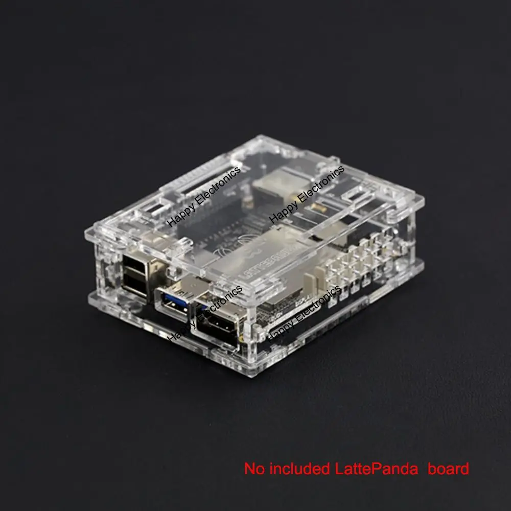DFRobot 100% оригинальный акриловый чехол PMMA корпус прозрачный цвет для LattePanda 2G/32GB 4G/64GB