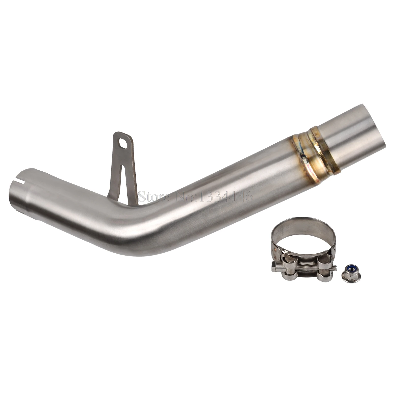 

Stainless Exhaust Muffle Middle Pipe Race Exhaust Link Pipe For Suzuki GSX 600 700 2011 2012 2013 2014 2015 2016 2017 2018