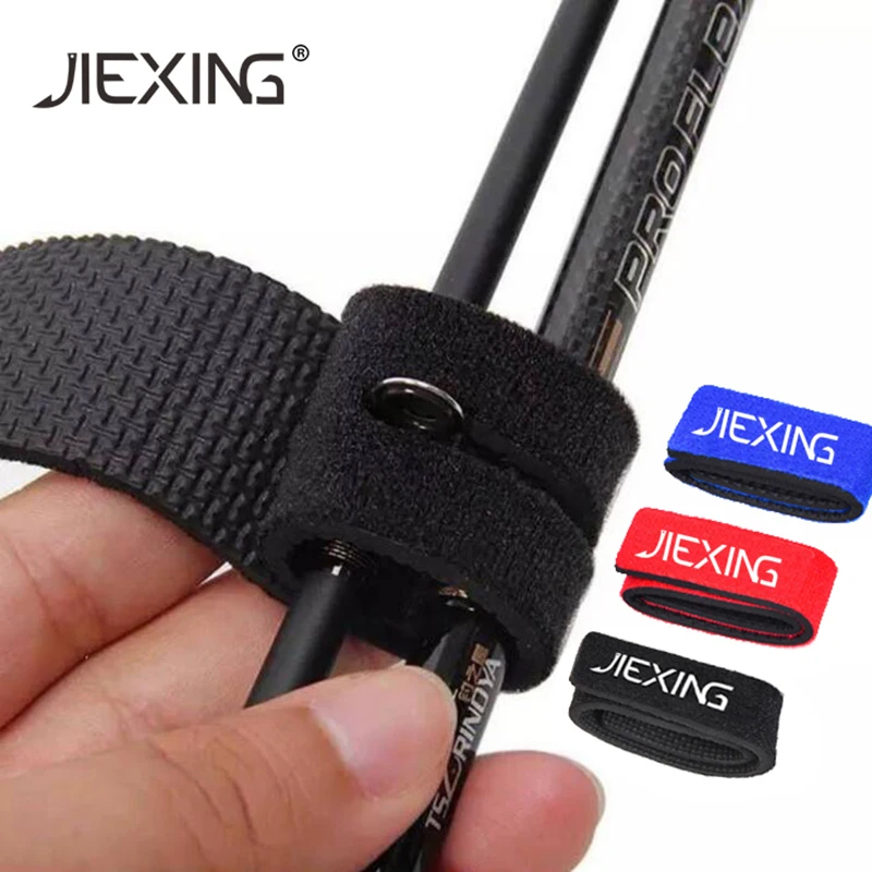

4Pcs Fishing Rod ties elastic wrap band Fixing Tie Strap Pole Holder Accessories goods for fishing