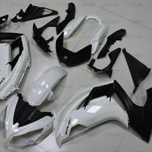 Для Kawasaki ER-6F 2012- обтекатель ниндзя 650R 16 Пластик Обтекатели ER-6F 2012 черно белые обтекатели