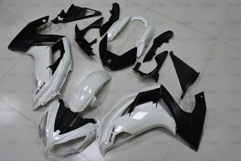 

for Kawasaki ER-6F 2012 - 2016 Fairing NINJA 650R 16 Plastic Fairings ER-6F 2012 White Black Fairings