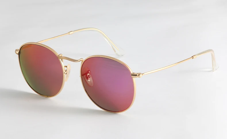 Стеклянные линзы UV 400, маленькие мужские и женские солнцезащитные очки, готические, стимпанк Солнцезащитные очки для мужчин и женщин, s ретро маленькие винтажные круглые очки, оттенки