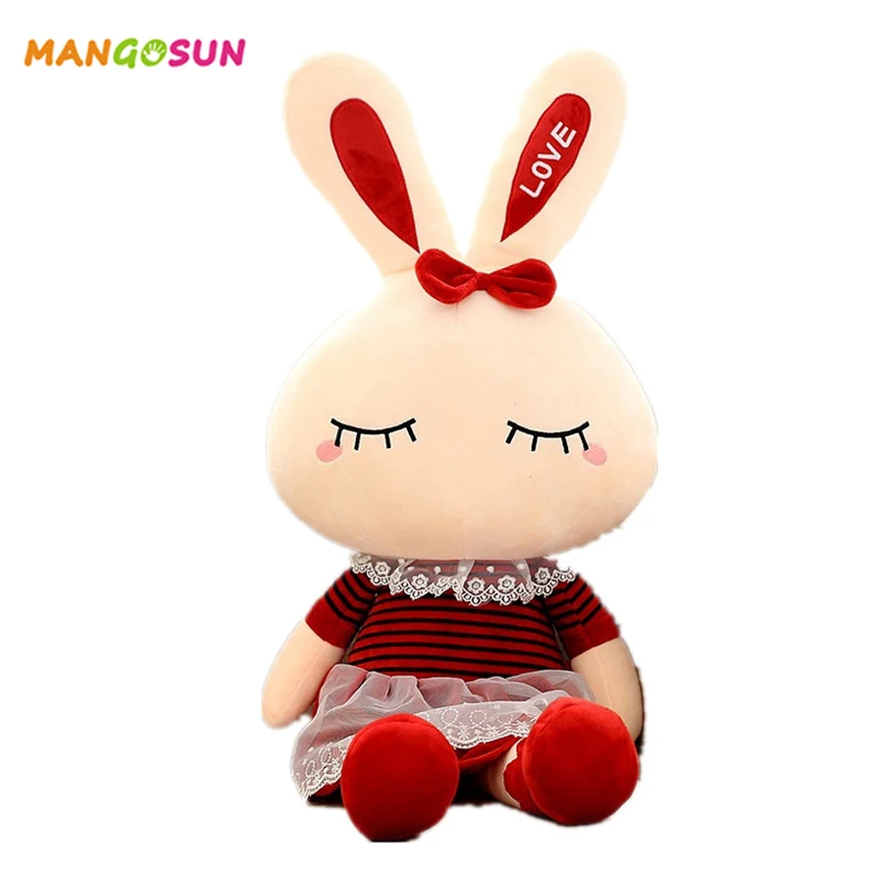 Animal Little Bunny Stuffed Toy Lovely Cartoon Beauty Rabbit Soft Plush Doll Creative Skirt Doll