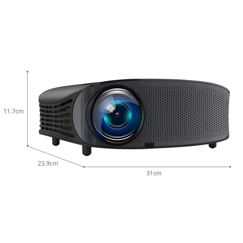 Мини проектор YG600 с поддержкой Full HD 1080P 3200 лм|mini projector|mini beamerprojector led full hd |