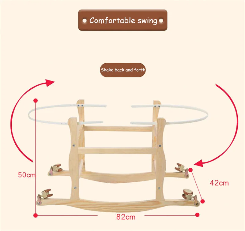Деревянная детская колыбель, плетеная корзина, переносные колыбели для новорожденных, спальная кровать, кресло-качалка, cuunas Para Bebes Multifuncional