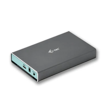 

i-tec MySafe USB 3.0 / USB-C 3.1 Gen. 2, External case, SSD enclosure, M.2, Serial ATA III, 10 Gbit/s, USB connectivity, Aluminu