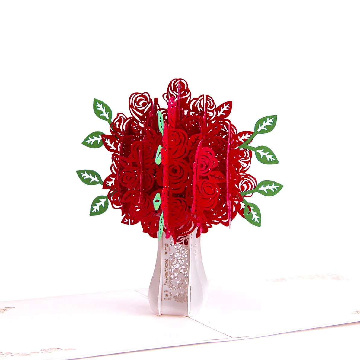  Wedding Invitation Card 3d Pop Up Valentine Lover Happy Birthday Anniversary Greet Cards Laser Cut  - 32957169789
