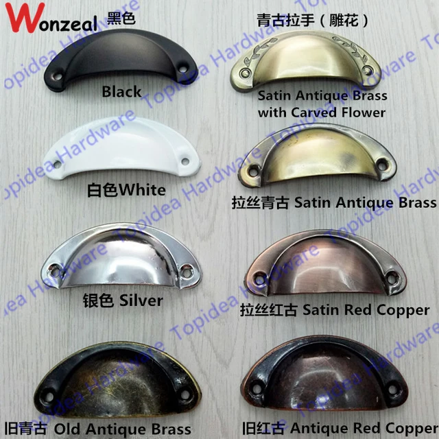 10pcs antique furniture handles chest knob decorative diy