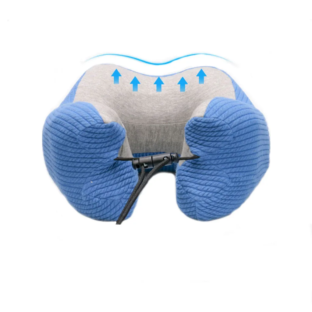 Memory Foam u-образная дорожная подушка для шеи опорная подушка для авиаперелетов