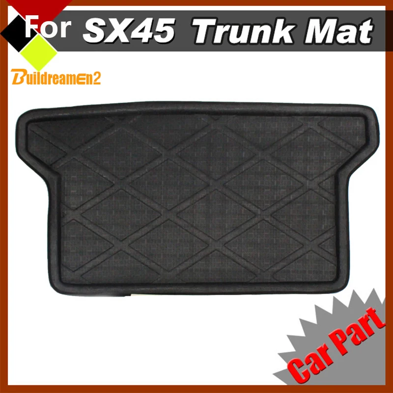 

Buildreamen2 Car Trunk Protection Floor Mat Cargo Pad Tray Boot Liner Seat Cushion Waterproof For Suzuki SX4 Hatchback 2006-2012