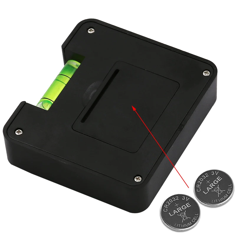 Mini Digital Display Protractor Inclinometer Level Meter 0.1 Degree Resolution and Degree Range