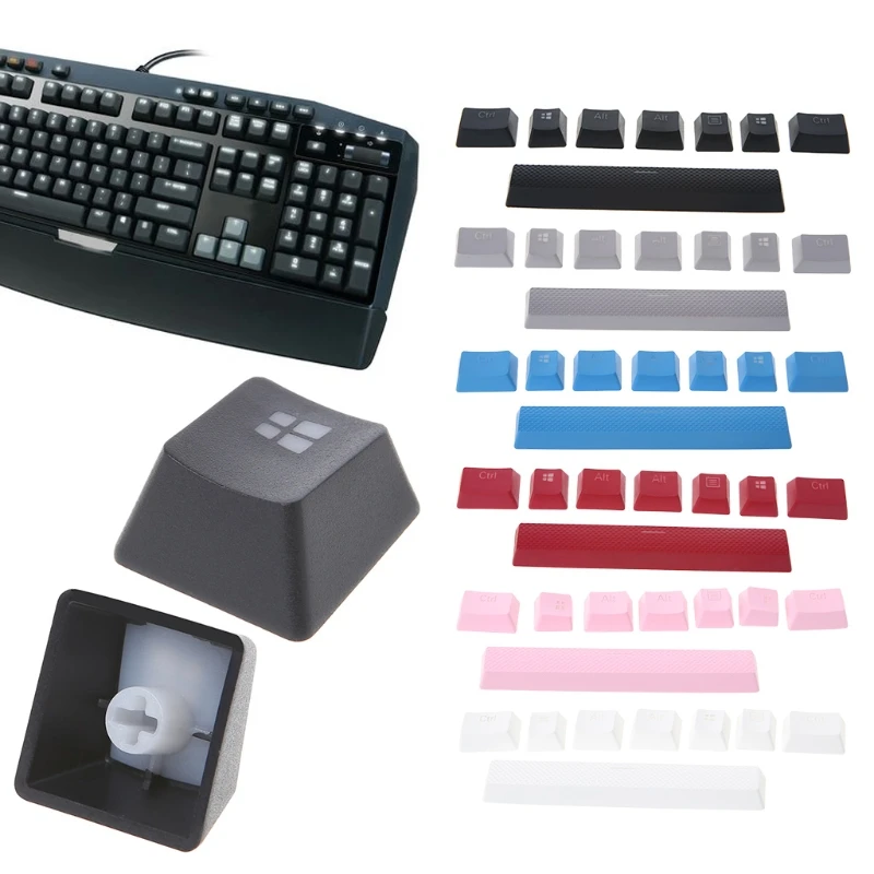 

P 8 keys Double Backlit Additions Keycaps Keycaps For Corsair STRAFE K65 K70 G710