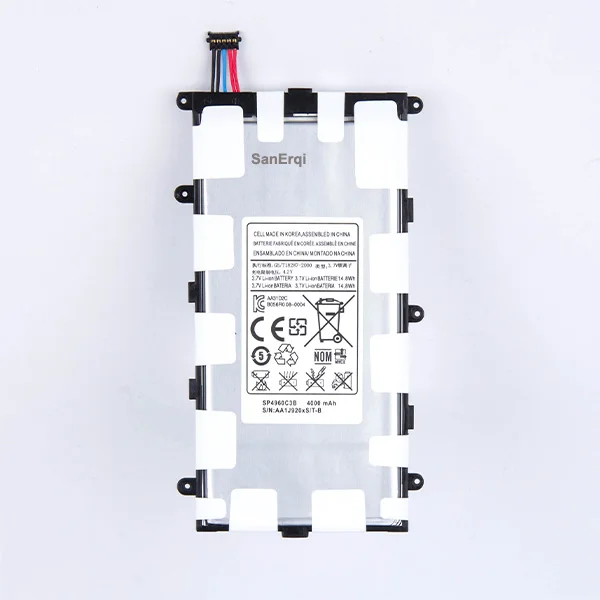 

SP4960C3B For Samsung Galaxy Tab 2 7.0 & 7.0 Plus P3100 P3110 P6200 GT-P3100 New Replacement Battery Batterie 4000mah SanErqi
