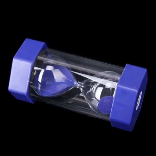 FLST Security hourglass sand timer 5 minutes Bluesand timer 5 minutes