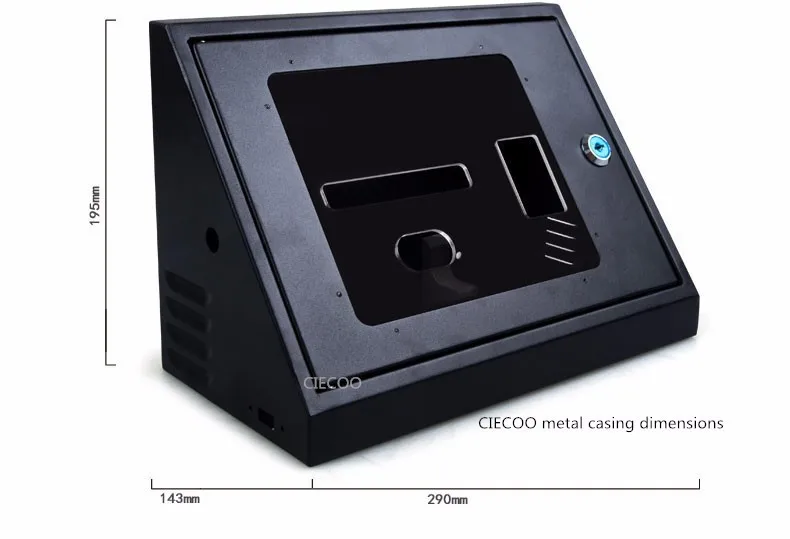 

Waterproof Metal Cover Case Cover box Outdoor fingerprint Access Control Outdoor Access Control Access Controller iface device