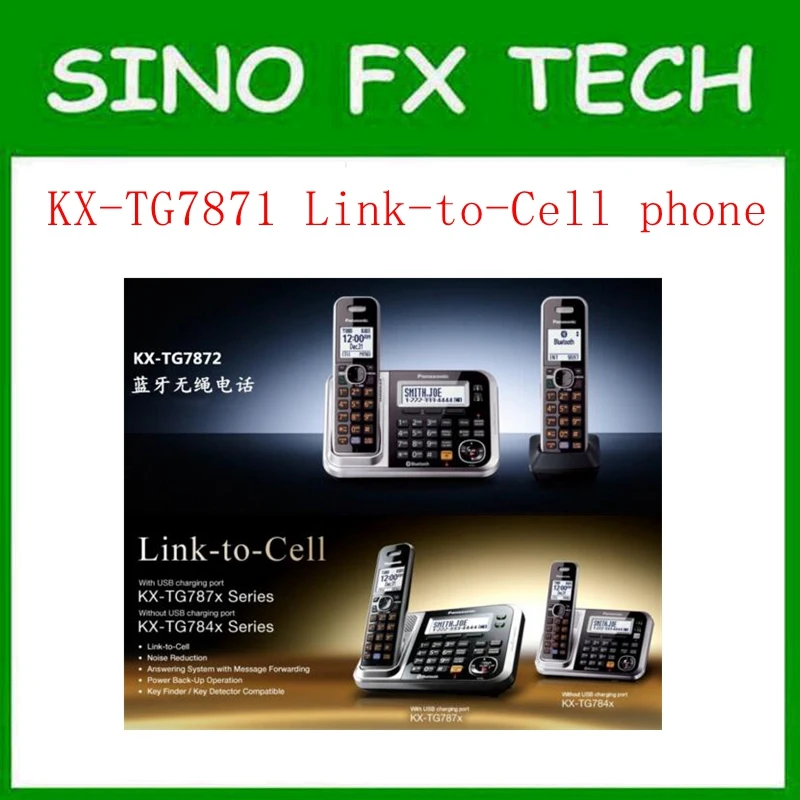 bilder für 98% NEUE KX-TG7871S DECT 6,0 Link zu Zelle über Bluetooth Schnurloses Telefon mit Anrufbeantworter Hause Telefon 2 mobilteile KX-TG7871 bilder für 98% NEUE KX-TG7871S DECT 6,0 Link zu Zelle über Bluetooth Schnurloses Telefon mit Anrufbeantworter Hause Telefon 2 mobilteile KX-TG7871