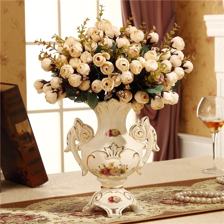 summer artificial flower arrangements milk pitcher - Yahoo Image Search Result.